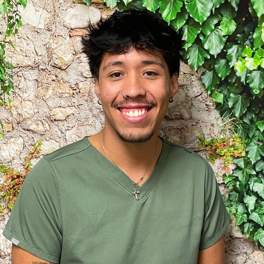 Anthony Veterinary Assistant Smiling