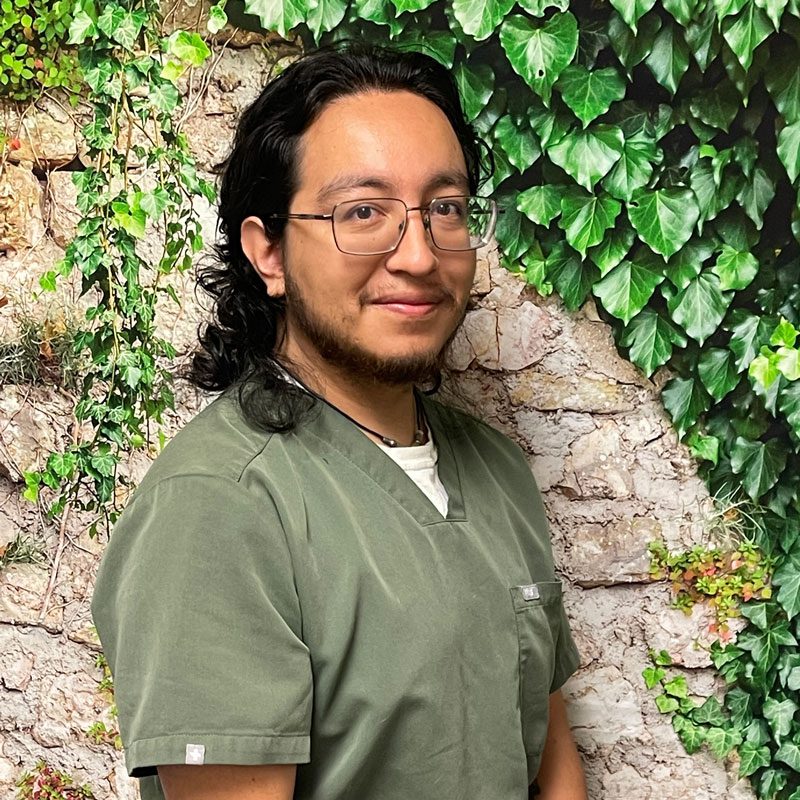 Javier Veterinary Assistant Smiling